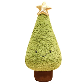 Karšto Modeliavimas Kalėdų Eglutė Pliušiniai Žaislai Mielas Evergreen Pliušas Pagalvės Lėlės, Norinčių Medžių Įdaryti Dovana Kalėdų Dress Up