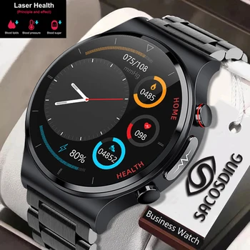 2022 Smart Watch Vyrų EKG+PPG Sangao Lazeriu Sveikatos Širdies ritmo Laikrodžiai IP68 Vandeniui Fitness Tracker Smartwatch Už 