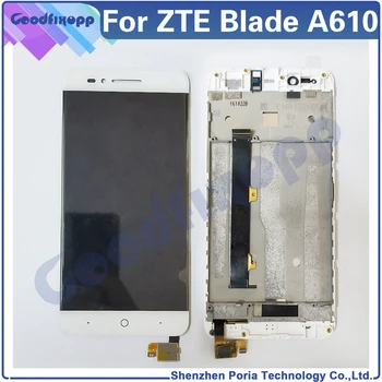 Už ZTE Blade A610 AŠMENYS A610 BA610T LCD Ekranas Jutiklinis Ekranas skaitmeninis keitiklis Asamblėjos Pakeitimo
