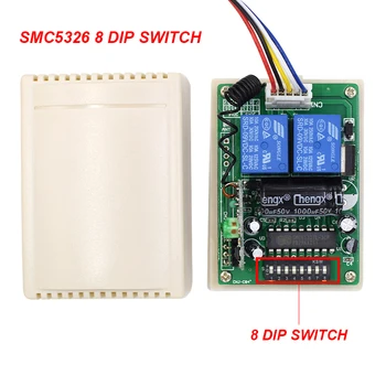 SMC5326P-3 SMC5326 8dip Jungiklis 330 433 mhz nuotolinio valdymo vartai, garažo vartai opener nuotoliniu valdymo ir imtuvas