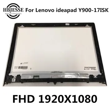 Ne-Touch 17.3 LP173WF4-SPF1 IPS LED LCD Stiklo Panelė Asamblėjos pakeitimo Lenovo IdeaPad Y900-17ISK 80Q1 80V1 nešiojamas kompiuteris