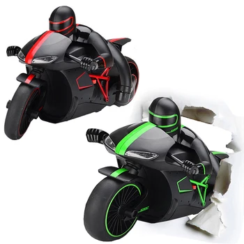 4 Kanalų 2,4 GHz Lenktynių RC Motociklų Lenktynių Greičio Drift LED Kietas Šviesos Nuotolinio Valdymo Motociklas Mini Drift Vaikams, Žaislų, Dovanų