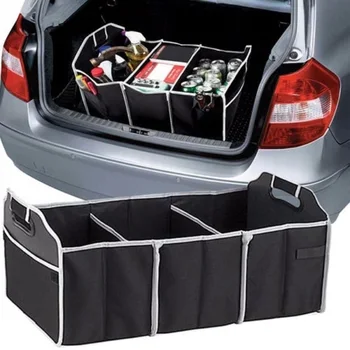 1PCS Auto Veidrodėliai Automobilių Saugojimo Dėžutė Kamieno Maišelį Transporto priemonių rinkinį Multi-naudoti Įrankiai Organizatorius Automobilio Stiliaus Automobilių Saugykla, Automobilių priedai