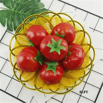 valgomasis hotel prekybos centrų ekologiškų maisto produktų, Virtuvės parduotuvė parduotuvė apdailos netikras, Dirbtinis Daržovių Modeliavimas Pomidorų modelis