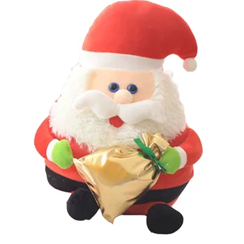Vaikai Pliušinis Įdaryti Žaislas Santa Claus Pinigų Maišas, Vaikai, Kalėdų, Gimtadienio Dovana