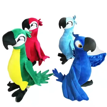 30cm Filmą Rio 2 Macaw Pliušiniai Žaislai Kawaii Papūga Paukštis 