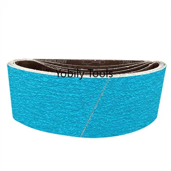 Importuotų Cirkonio Korundo Šlifavimo Diržas Blue Nerūdijančio Plieno Žiedas Šlifavimo Diržo 610mm