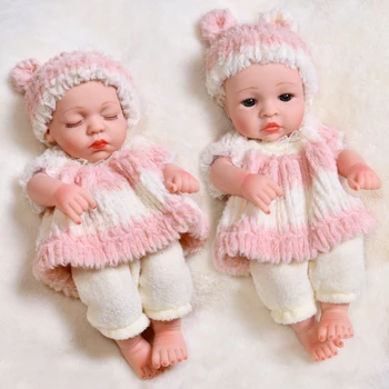 30cm Reborn Baby Lėlės Vandeniui Baby Doll Gyvas Realių Žaislai Pilna Silikono Kūno Atgimsta Lėlės Žaislas Dovanos