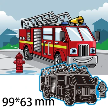 Pjovimo Miršta Fire Truck 