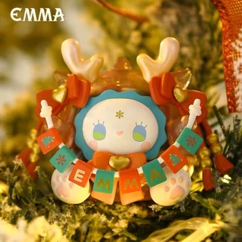 Originalus EMMA Kalėdos Pasisekė Maišelį Daruma Lėlės Veiksmų Anime Pav Kalėdų Kawaii Modelis Kalėdų Gimtadienio Dovanos Stalo Kolekcijos Žaislas