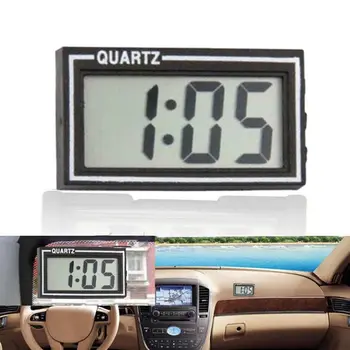 Interjero Laiko ir Datos Namuose, Mini LCD Ekranas, Stalo Laikrodžiai Automobilių Skaitmeninis Laikrodis, Automobilių Reikmenys