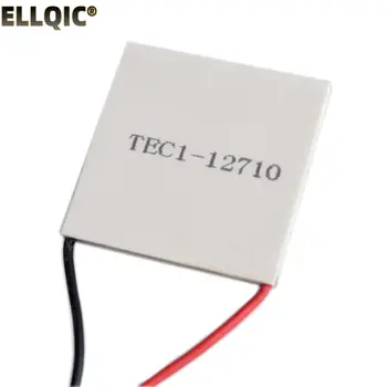 Naujas 100W TEC1-12710 DC12V 10A Termoelektriniai Aušintuvas Peltier 40*40*3.6 MM TEC1 12710