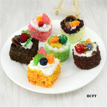 modeliavimo maisto švenčių šalių rekvizitai kepimo desertas namas cake shop parduotuvėje apdaila, dirbtinis, netikras modeliavimas vaisių pyragas modelis