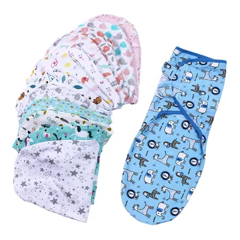 Kūdikiams, Kūdikių Miegmaišiai Naujagimiui Kokono Suvystyti Wrap Paketas, 100%Medvilnės 0-6 Mėnesių Kūdikių Antklodė Swaddling Wrap Sleepsack