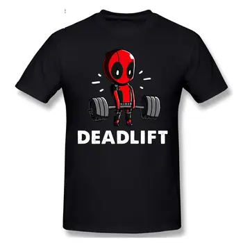 Nuostabi Deadpool Trauka Atletikos Juokinga Fitnesst Marškinėlius Deadpool Supe Herojus Tee Marškinėliai Aukštos Kokybės Vyrai