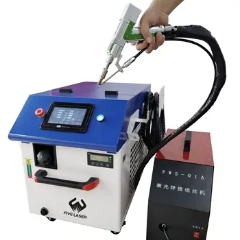3-in-1 laser suvirinimo valymo pjovimo mašina, pagaminta PENKIŲ LAZERIU