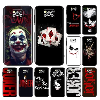 DC Savižudžių Būrys Cool Joker Atveju Xiaomi Mi Poco X4 X3 NFC F4 F3 GT M5 M5s M4 M3 Pro C40 C3 5G Soft Black Telefono Dangtelį Shell