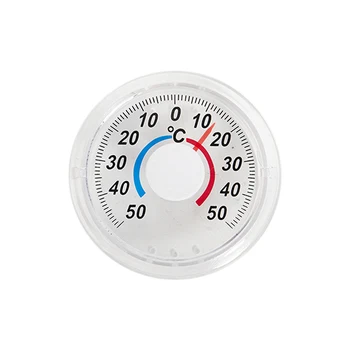 1Pcs Turas Plastikinių Durų Ir Langų Termometras Lauko Durų Lango Termometro Rodykle Tipo Šalto Ir Šilto Žiūrėti