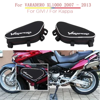 2007 - 2013 m. Honda Varaderas XL1000 Motociklo Rėmo Avarijos Barų Neperšlampamas Maišelis Remonto Įrankių Talpinimo Krepšys GIVI / Už Kappa
