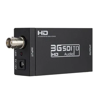 3G HDMI suderinamus Su SDI Konverteris SDI Adapteris Audio HD-SDI/3G-SDI Adapteris BNC 1080P DAC Keitiklis, skirtas Stebėti HDTV